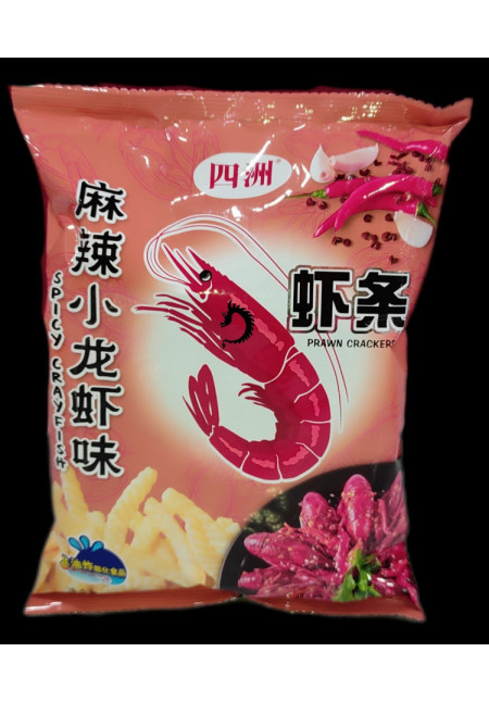 Snack de Maíz Sabor a Cangrejo de Río Picante