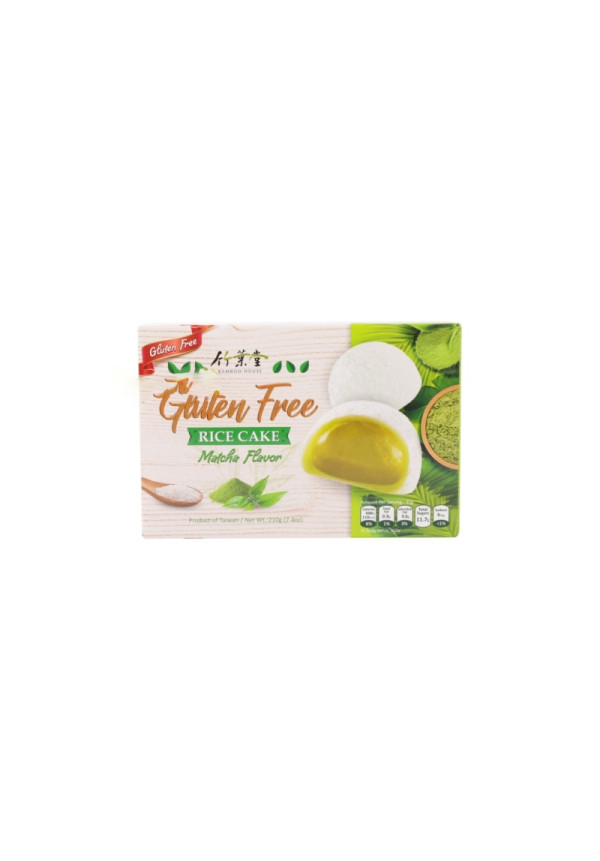Mochi de Té Matcha sin Gluten