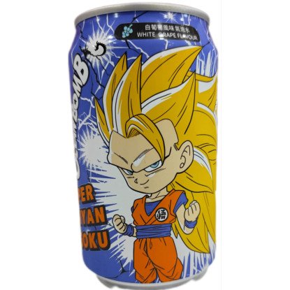 Refresco de Uva blanca con Gas Super Sayan 3 Goku