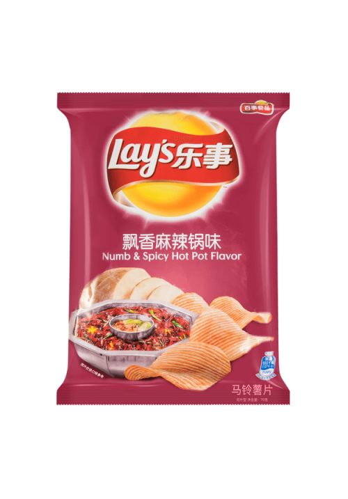 Patatas Fritas Lays Hot Pot