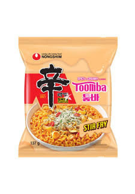 Fideos Instantáneos Toomba Secos Picantes y Cremosos