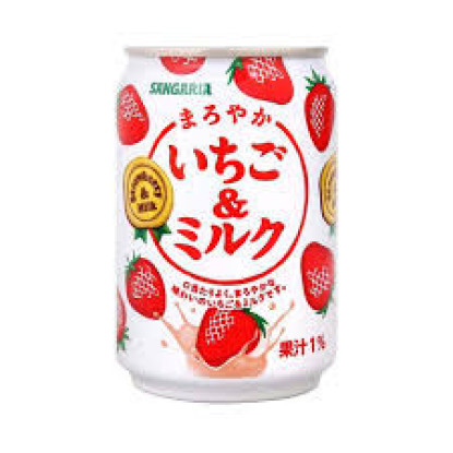 Bebida de Fresa con Leche Sangaria