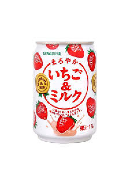 Bebida de Fresa con Leche Sangaria