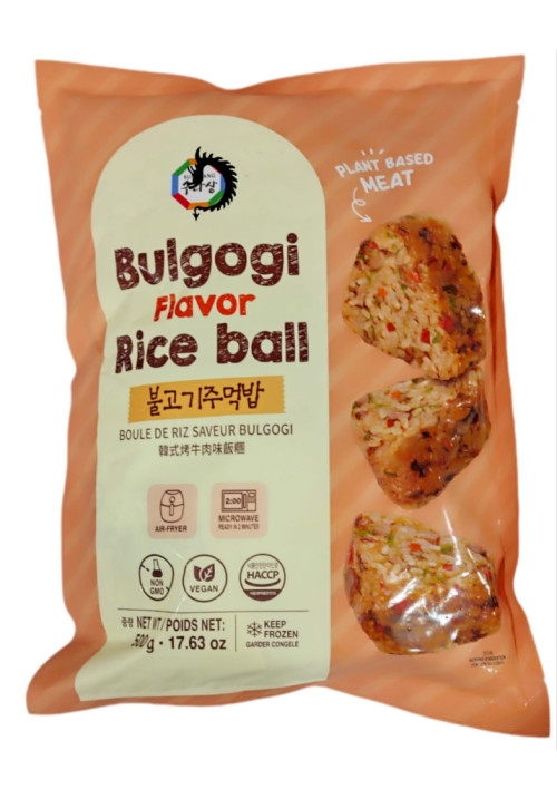 Onigiri Koreano Vegano Sabor Bulgogi