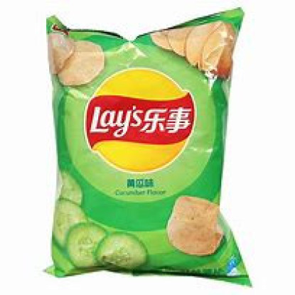 Patatas Lays Sabor Pepino