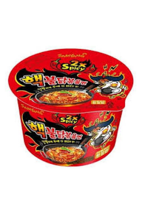 Fideos Instantáneos Secos Buldak Doble Picantes en Bol