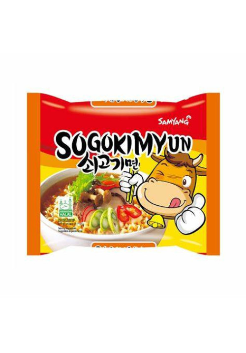 Ramen Koreano de Ternera Picante Samyang