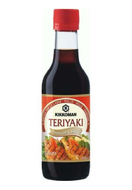 Salsa o Marinado Teriyaki Kikkoman 250ml