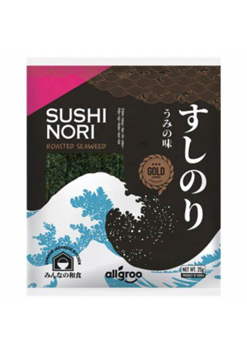 Alga Nori para Sushi 10 unidades GOLDEN