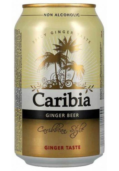 Cerveza de jengibre Caribia