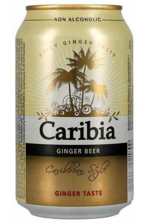 Cerveza de jengibre Caribia