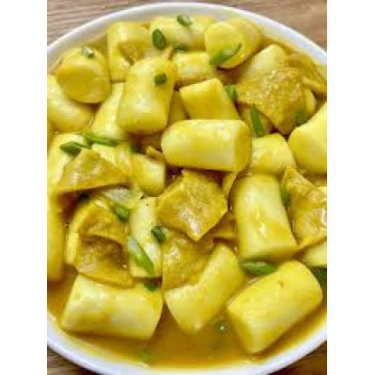 Garaetteok de Curry