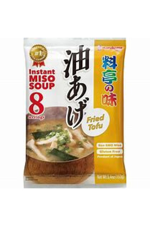 Sopa Instantánea de Miso y Tofu Frito 8uds