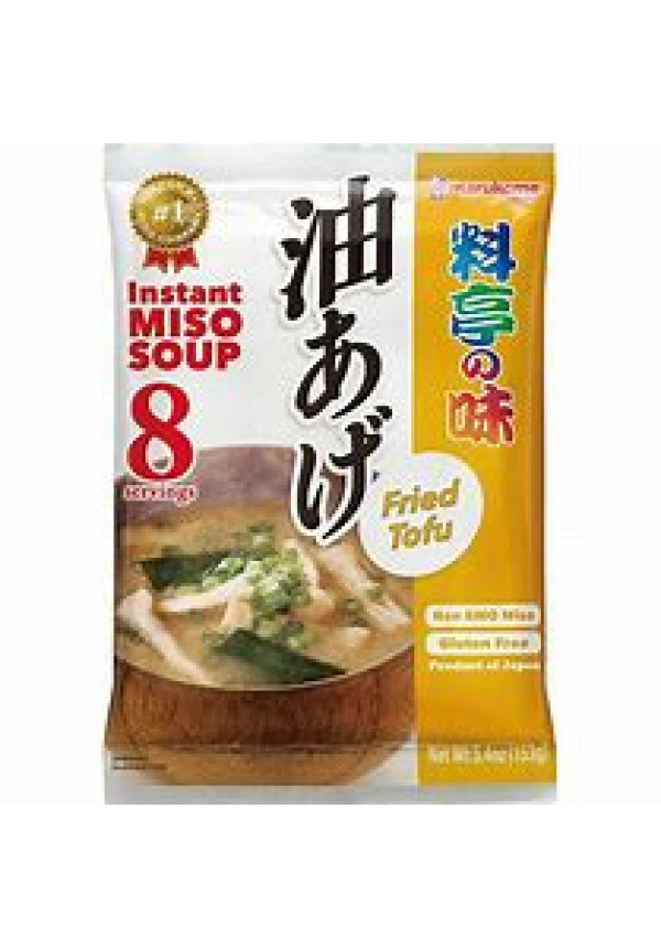 Sopa Instantánea de Miso y Tofu Frito 8uds