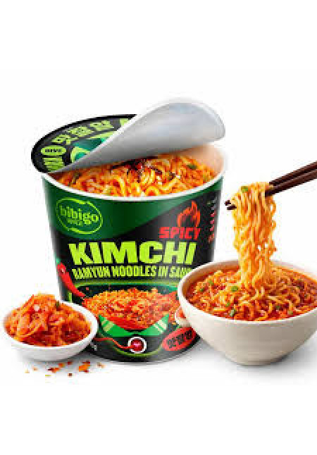 Fideos Instantáneos Secos Bibigo de Kimchi