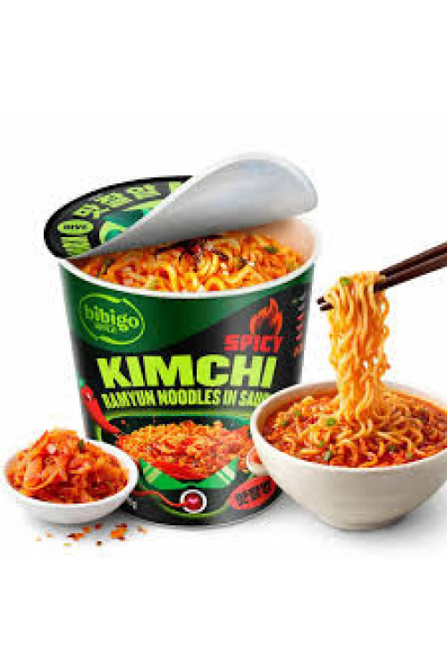 Fideos Instantáneos Secos Bibigo de Kimchi