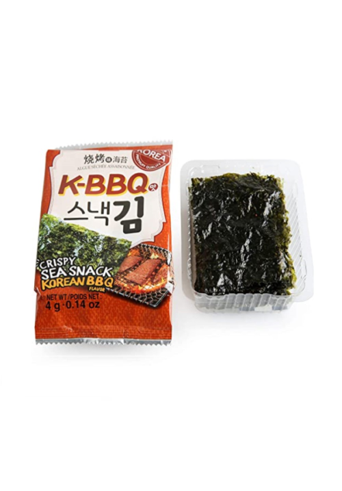 Paquete Individual de Aperitivo Koreano de Alga Nori BBQ