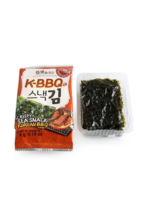 Paquete Individual de Aperitivo Koreano de Alga Nori BBQ