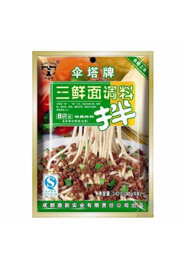 Condimentos para Yakisoba al Estilo Chino