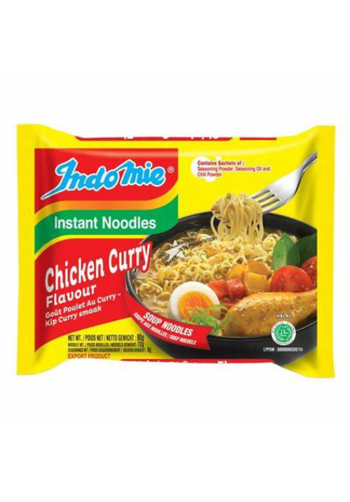 Fideos Secos Instant Mi Goreng Pollo con Curry