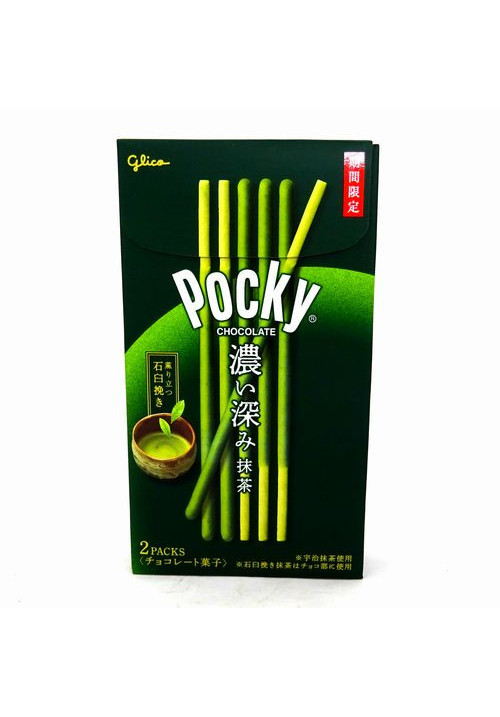 Pocky de Té Matcha con Chocolate