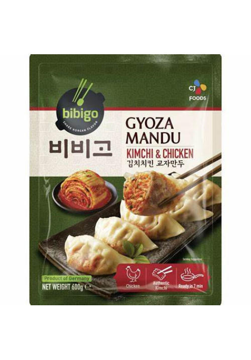 Gyozas de Pollo con Kimchi