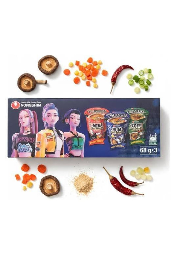 Ramen de Demon Hunters en Pack de 3