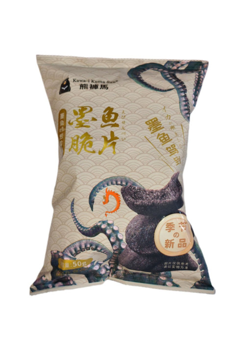 Snacks de Trigo con Aroma a Pulpo y Calamar