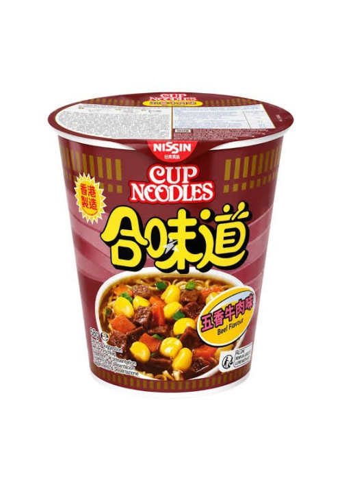 Vaso de Fideo Instantáneo de Ternera