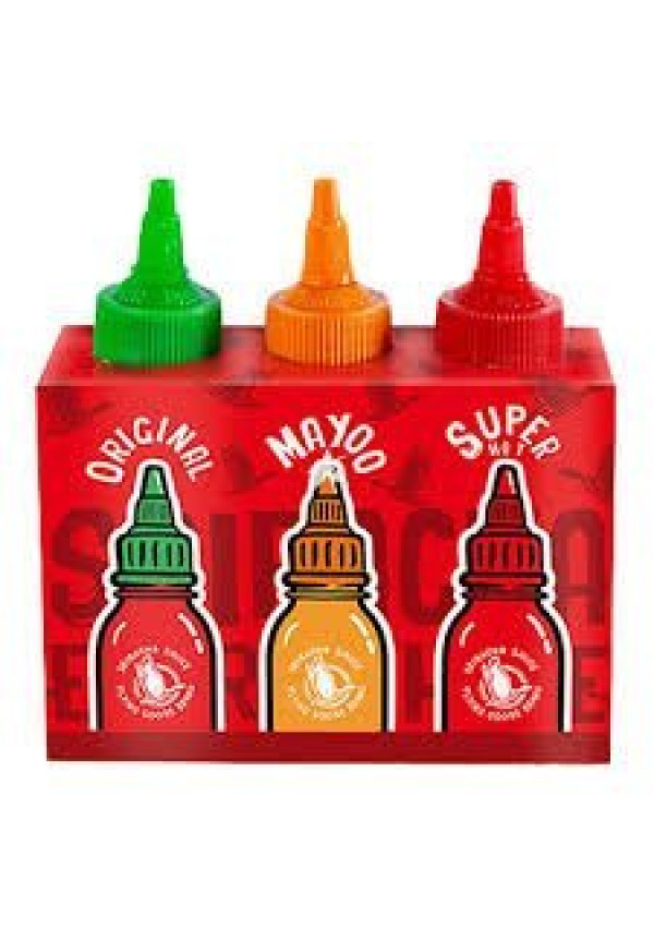 Triple Mini Sriracha