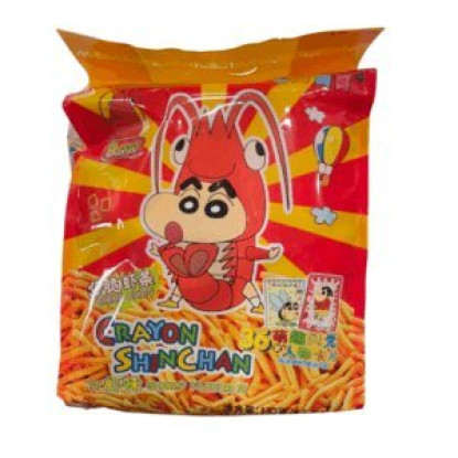 Patatas Fritas de ShinCHan con Sabor a Cangrejo 8 MiniPacks