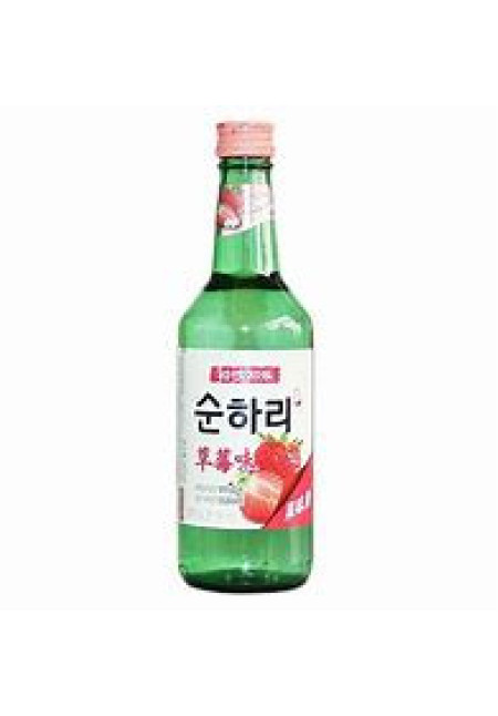 Soju Chum Churum de Fresa con Alcohol (Coreano) 