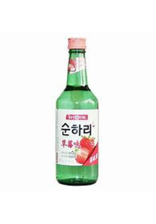 Soju Chum Churum de Fresa con Alcohol (Coreano) 