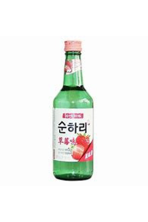 Soju Chum Churum de Fresa con Alcohol (Coreano) 