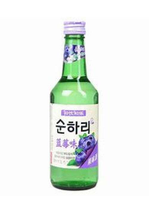 Soju Chum Churum de Arándanos con Alcohol (Coreano) 