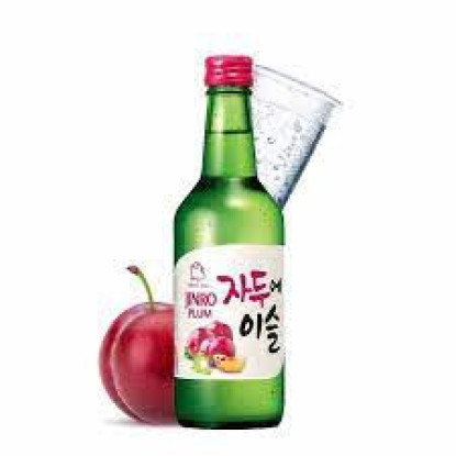 Soju Jinro de Ciruela con Alcohol (Coreano) 