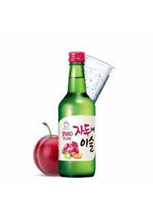 Soju Jinro de Ciruela con Alcohol (Coreano) 