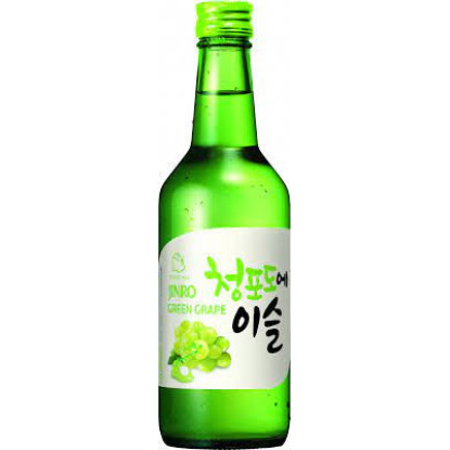 Soju Jinro de Uva Verde con Alcohol (Coreano) 