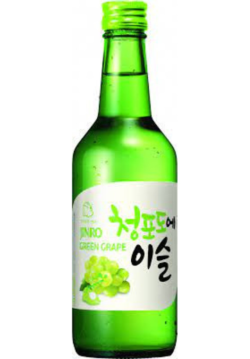 Soju Jinro de Uva Verde con Alcohol (Coreano) 