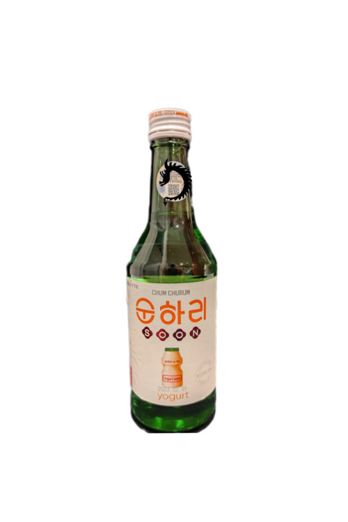 Soju Chum Churum de Yogurt con Alcohol (Coreano) 