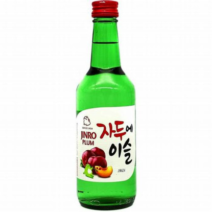 Soju Jinro de Ciruela con Alcohol (Coreano) 