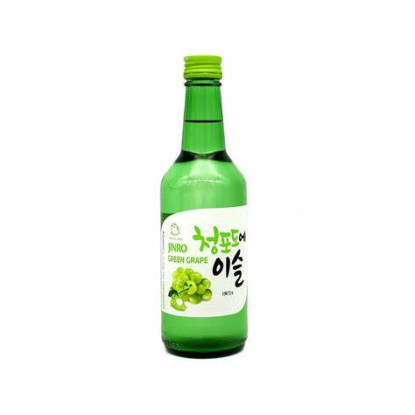 Soju Jinro de Uva Verde con Alcohol (Coreano) 