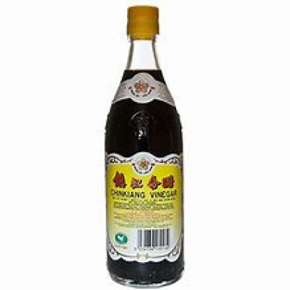 Vinagre Negro de Arroz Fermentado 550 ml (Chinkiang)