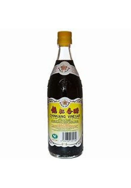 Vinagre Negro de Arroz Fermentado 550 ml (Chinkiang)